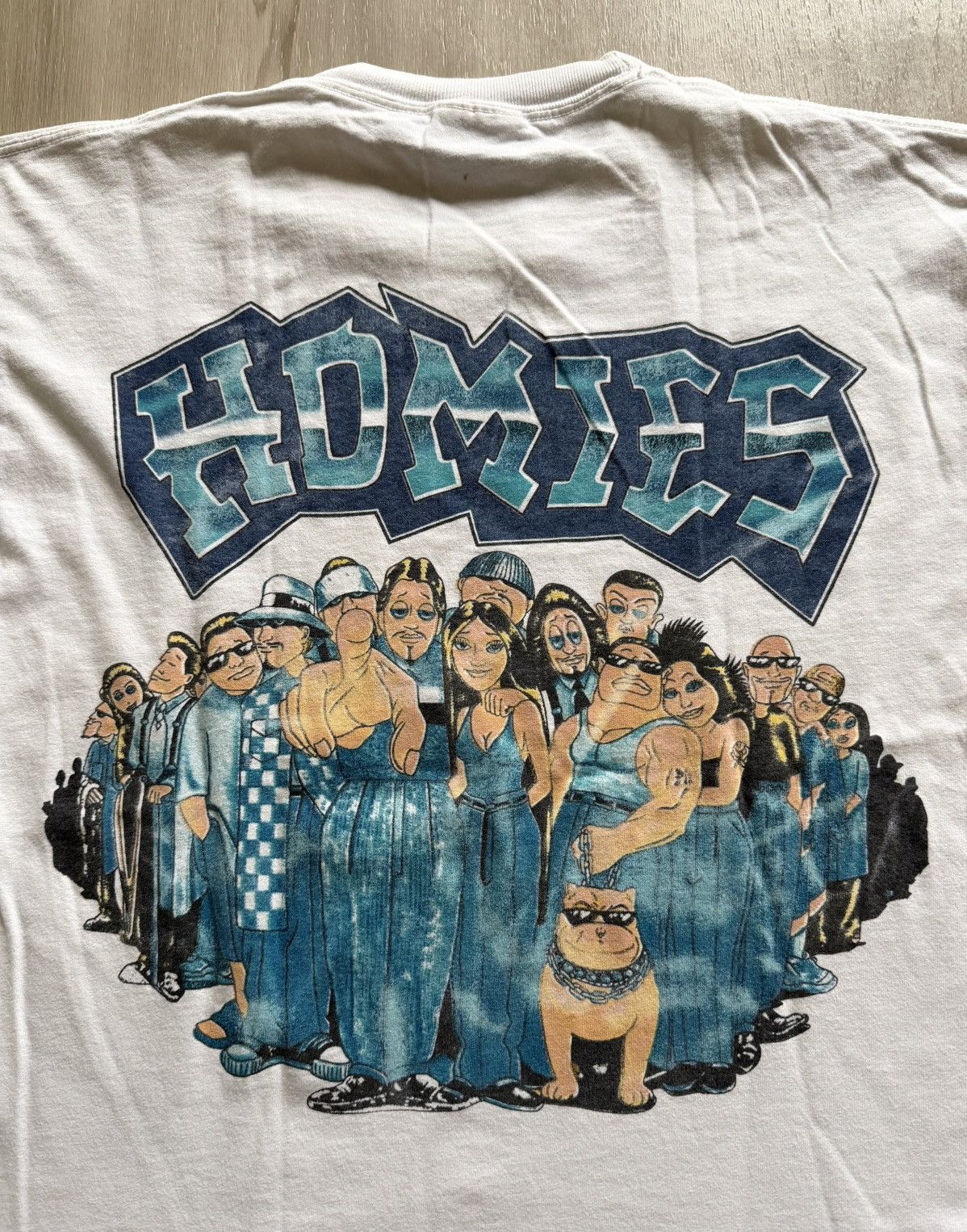 Vintage Vintage 90s Y2K Homies Mijos Chicano Lowrider M *Distressed Size US M / EU 48-50 / 2 - 1 Thumbnail