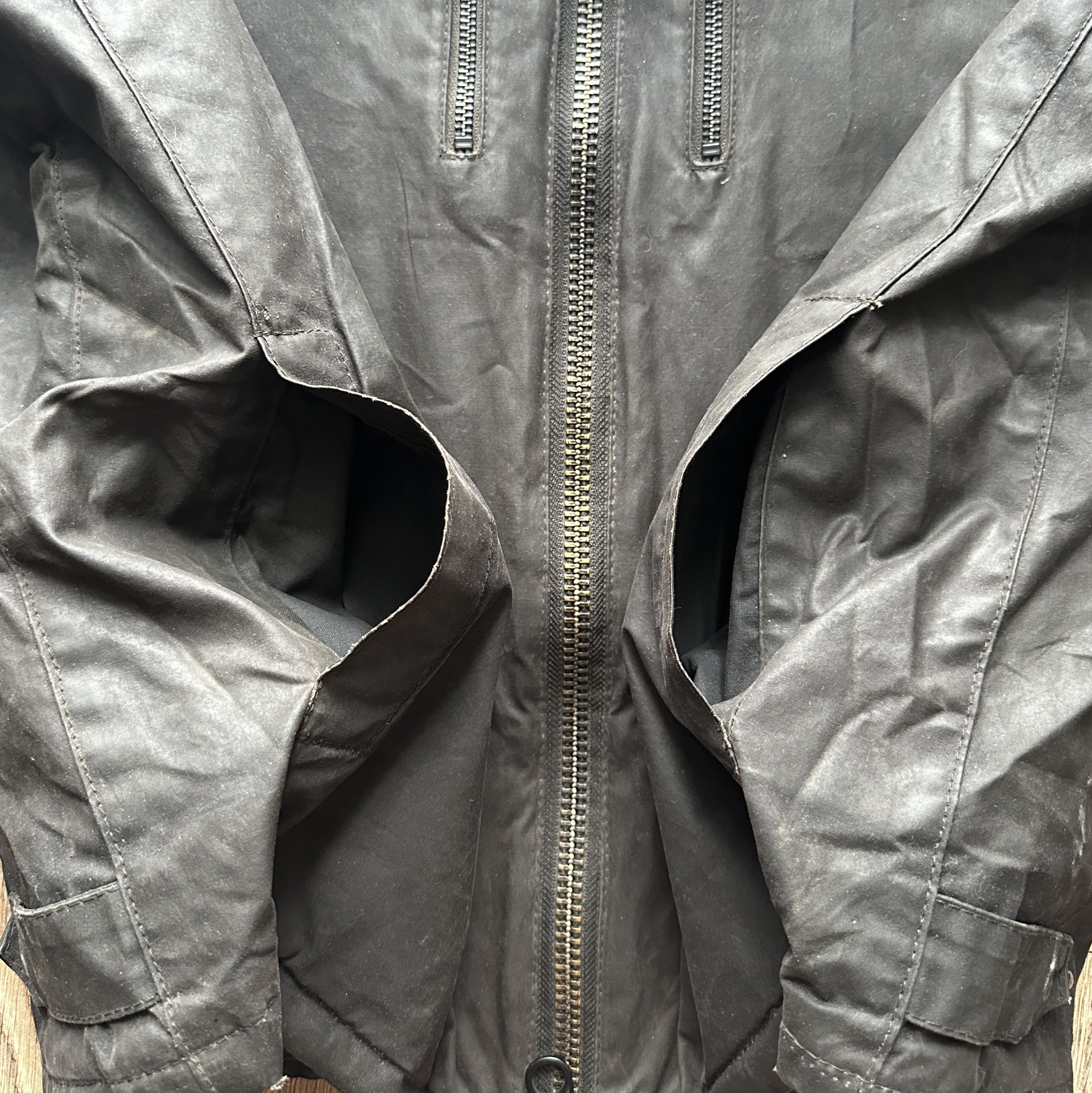 Barbour BARBOUR B.Intl Chaser WAX Hooded Jacket Size M British Style Size US M / EU 48-50 / 2 - 21 Thumbnail