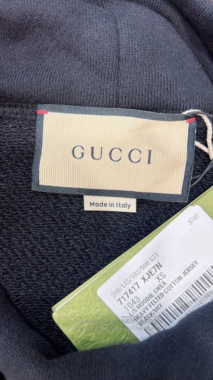 Gucci Gucci SS23 Ice Cream Crystal Hooded Sweatshirt Size XS / US 0-2 / IT 36-38 - 3 Thumbnail