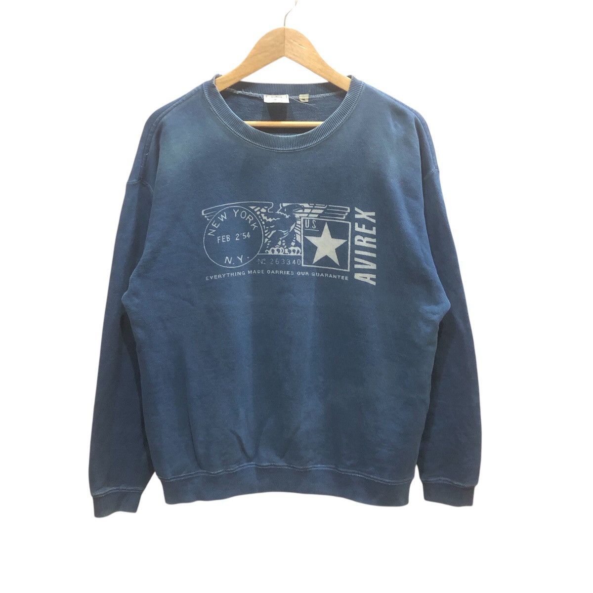 Avirex × Vintage Vintage New York Avirex Crewneck Sweatshirt Size US M / EU 48-50 / 2 - 1 Thumbnail