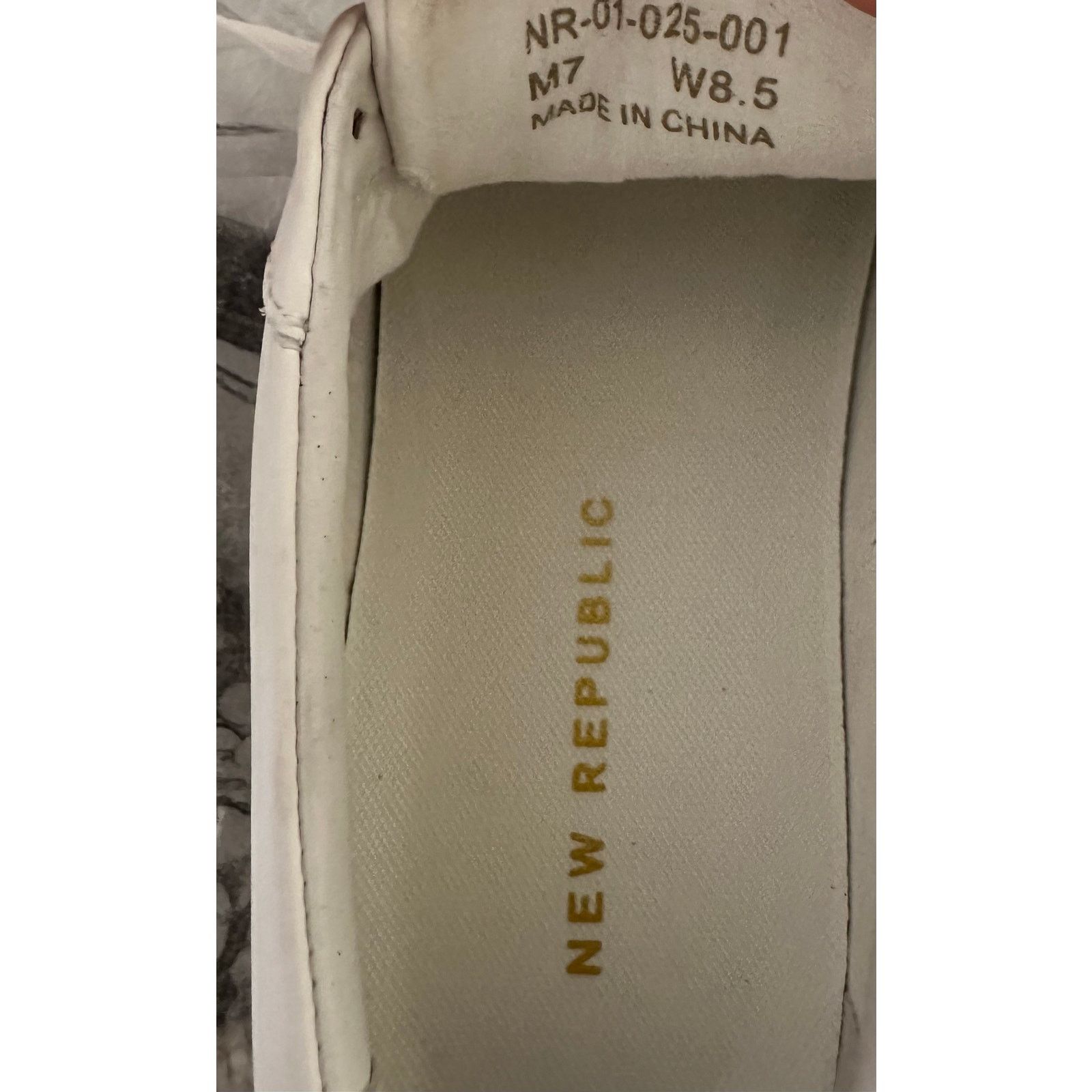 New Republic New Republic Kurt Triple White Men's 7/ Women 8.5 Size US 8.5 / IT 38.5 - 14 Thumbnail
