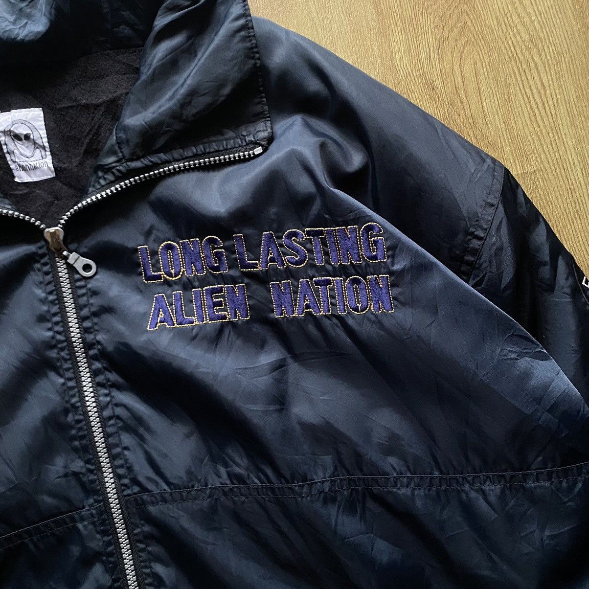 Alien Workshop 90s Vintage Alien Nation Embroidery Logo Lights Jacket Size US XL / EU 56 / 4 - 3 Thumbnail