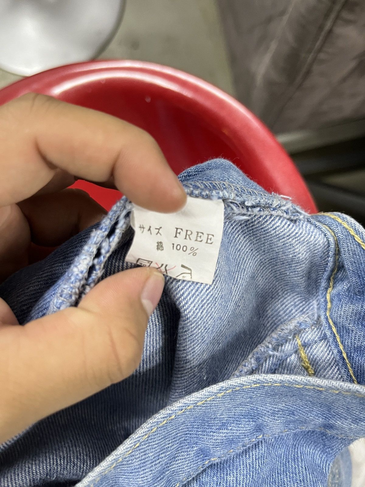 Rap Tees × Vintage Vintage Cypress Hill Emboidery Baggy Denim Jorts Pants Size US 32 / EU 48 - 11 Thumbnail