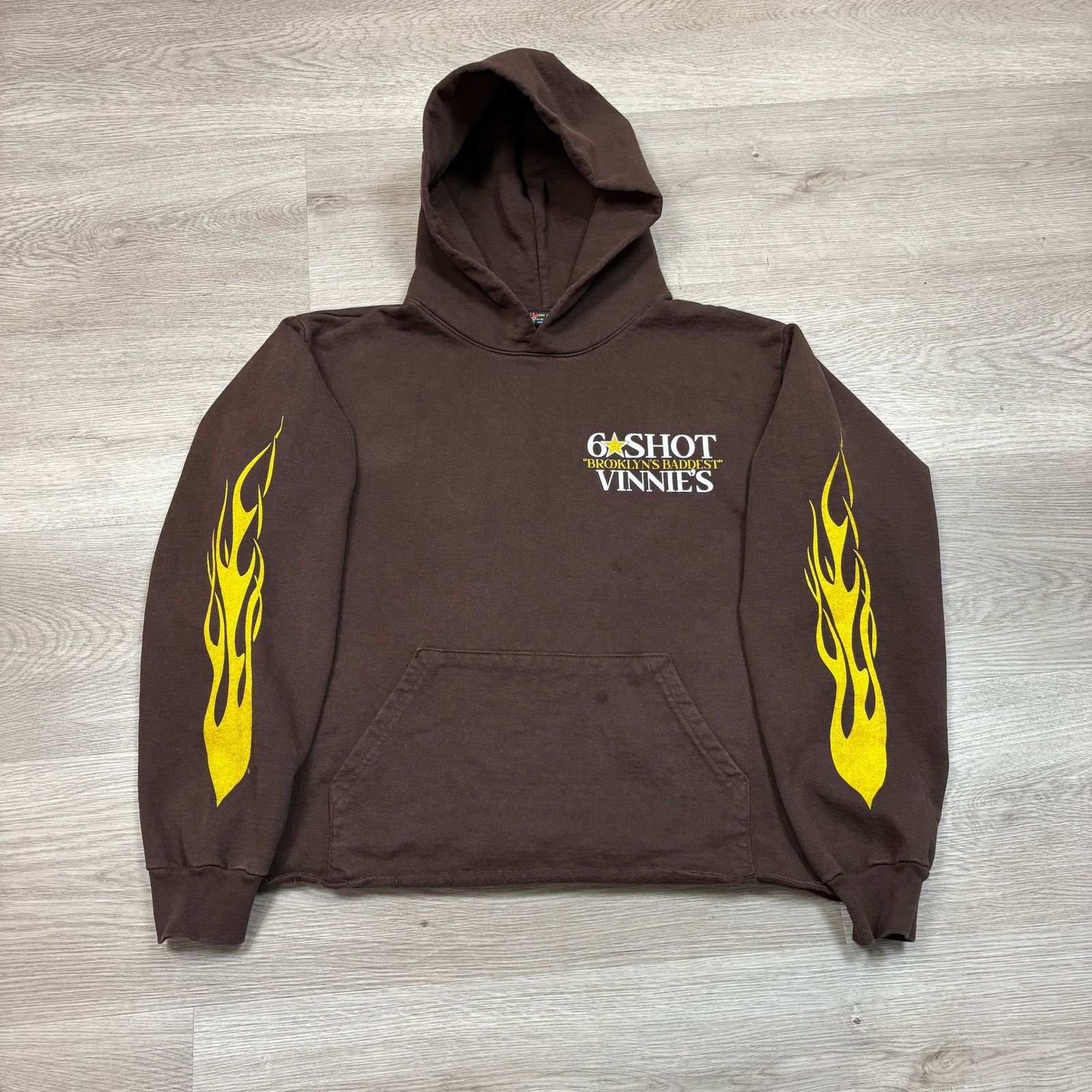 6SHOT Six Shot 6Shot Vinnie's Flame Sleeve Hoodie Small Swae Lee Size US S / EU 44-46 / 1 - 2 Thumbnail