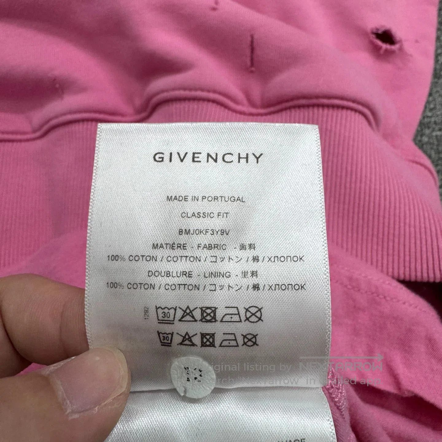 Givenchy Givenchy Pink Hole Cut. Size XS / US 0-2 / IT 36-38 - 3 Thumbnail