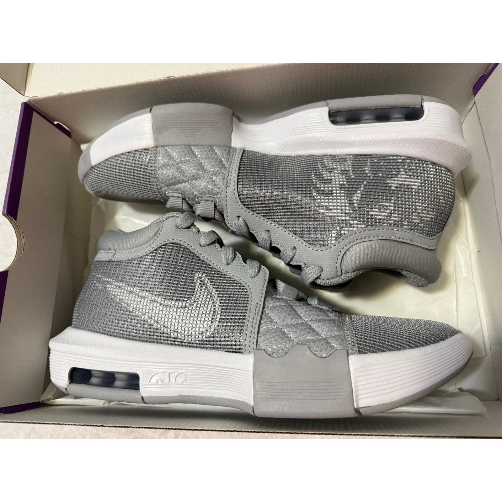 Nike Lebron Witness VIII TB Wolf Grey Men Size 8.5 , Wmn Sz 10 Size US 8.5 / EU 41-42 - 1 Thumbnail