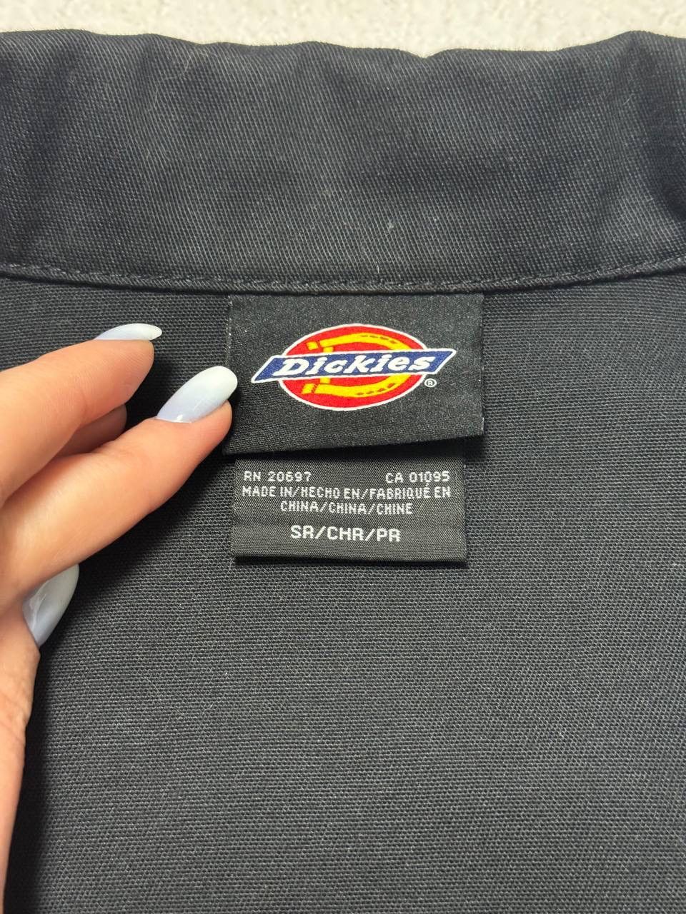 Dickies × Vintage Vintage Dickies Jacket Active Bomber Baggy Black Mens 90s Size US S / EU 44-46 / 1 - 8 Thumbnail