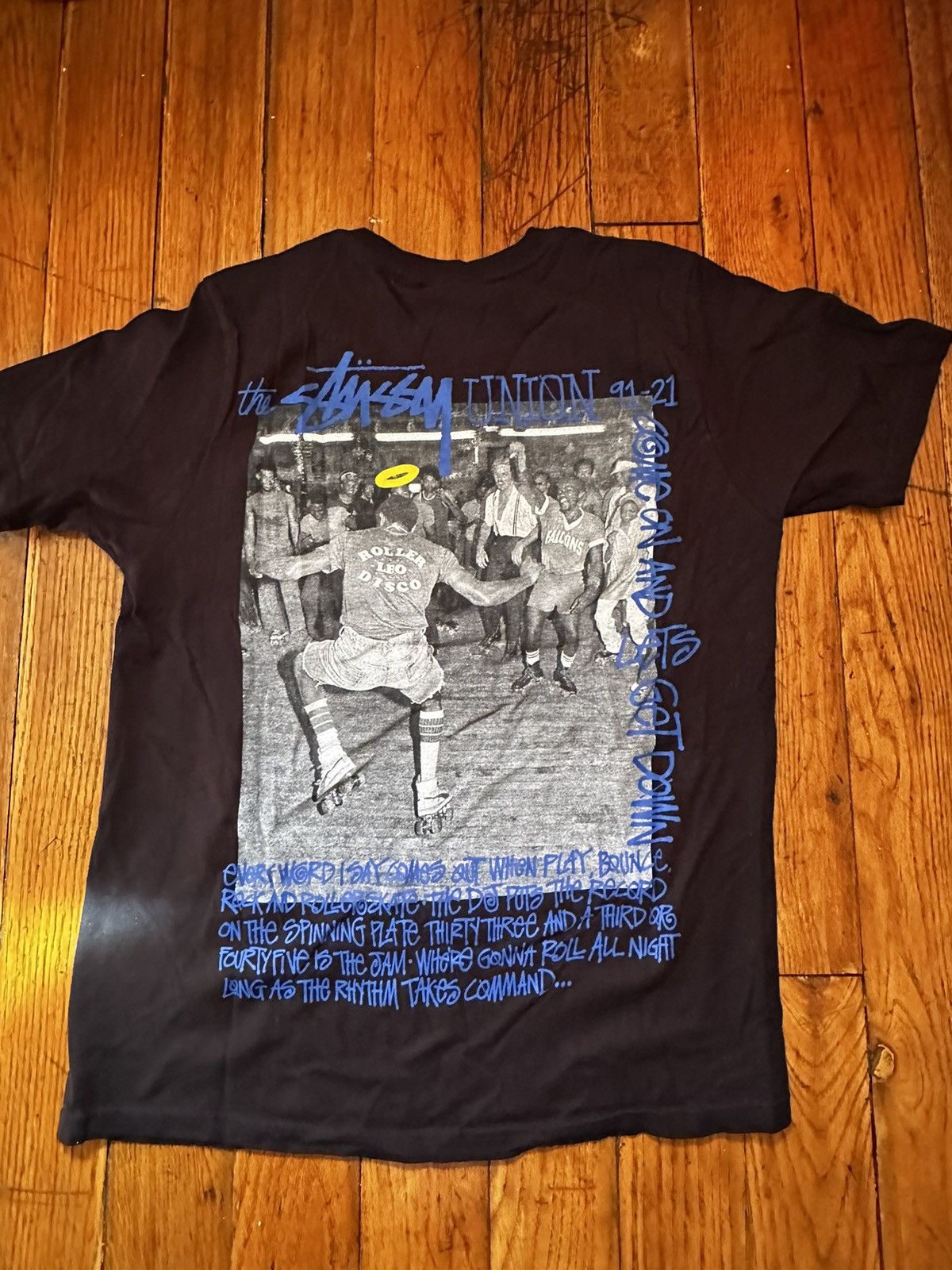 Stussy × Union Stussy Union Roller Disco Tee | Grailed