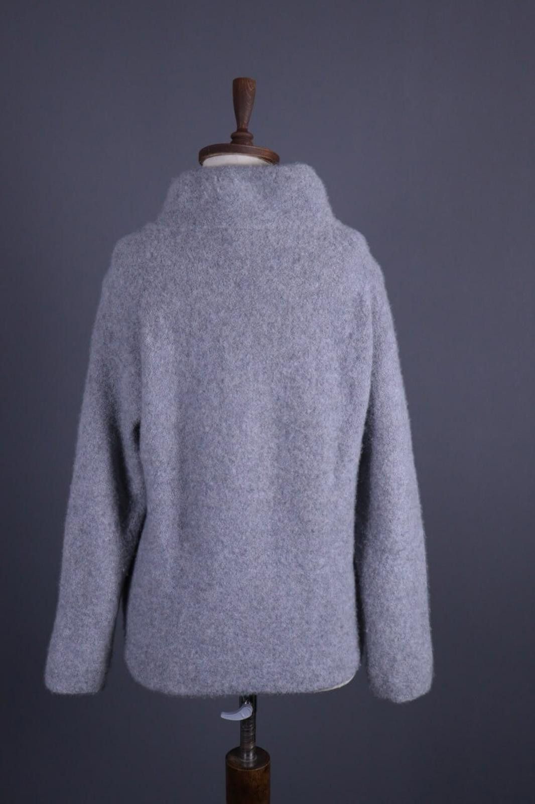 Designer Princess Goes Hollywood Gray Lagenlook Sweater Size 38 Size M / US 6-8 / IT 42-44 - 7 Thumbnail