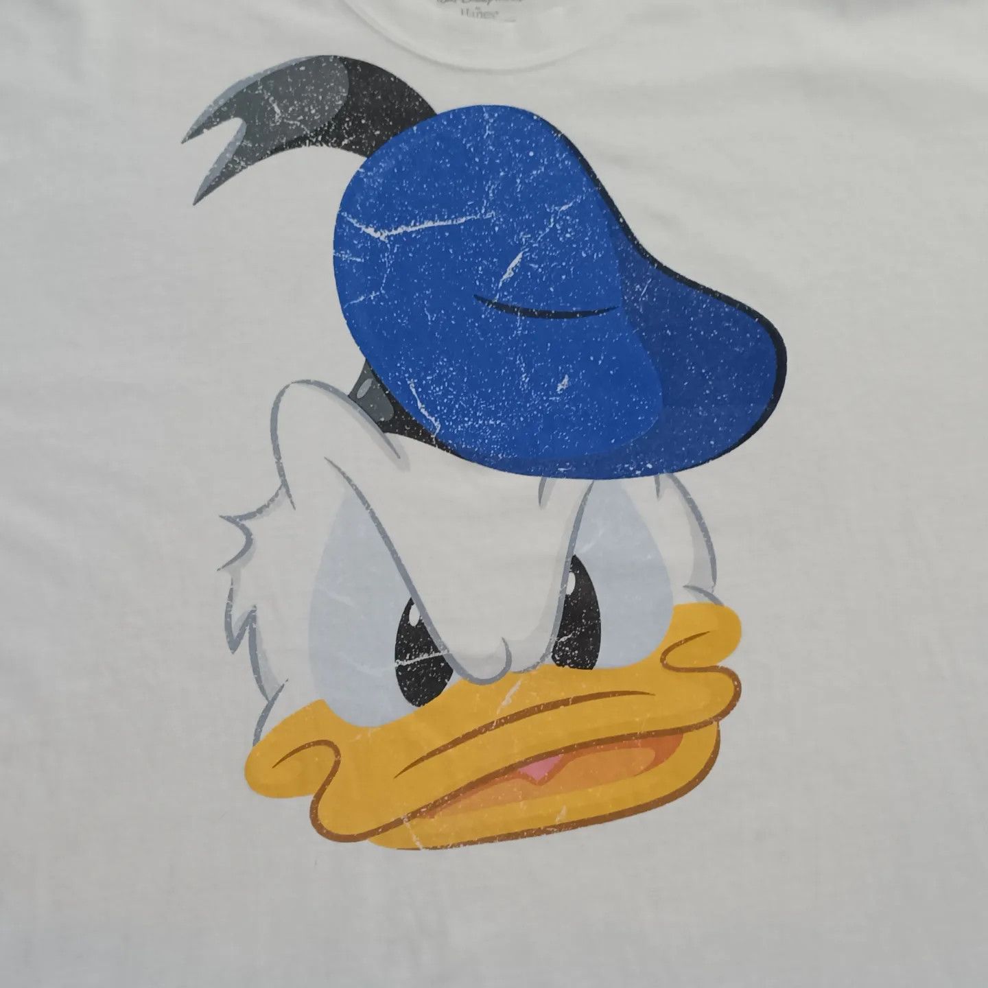 image of Disney Donald Duck in White, Men's (Size 2XL)