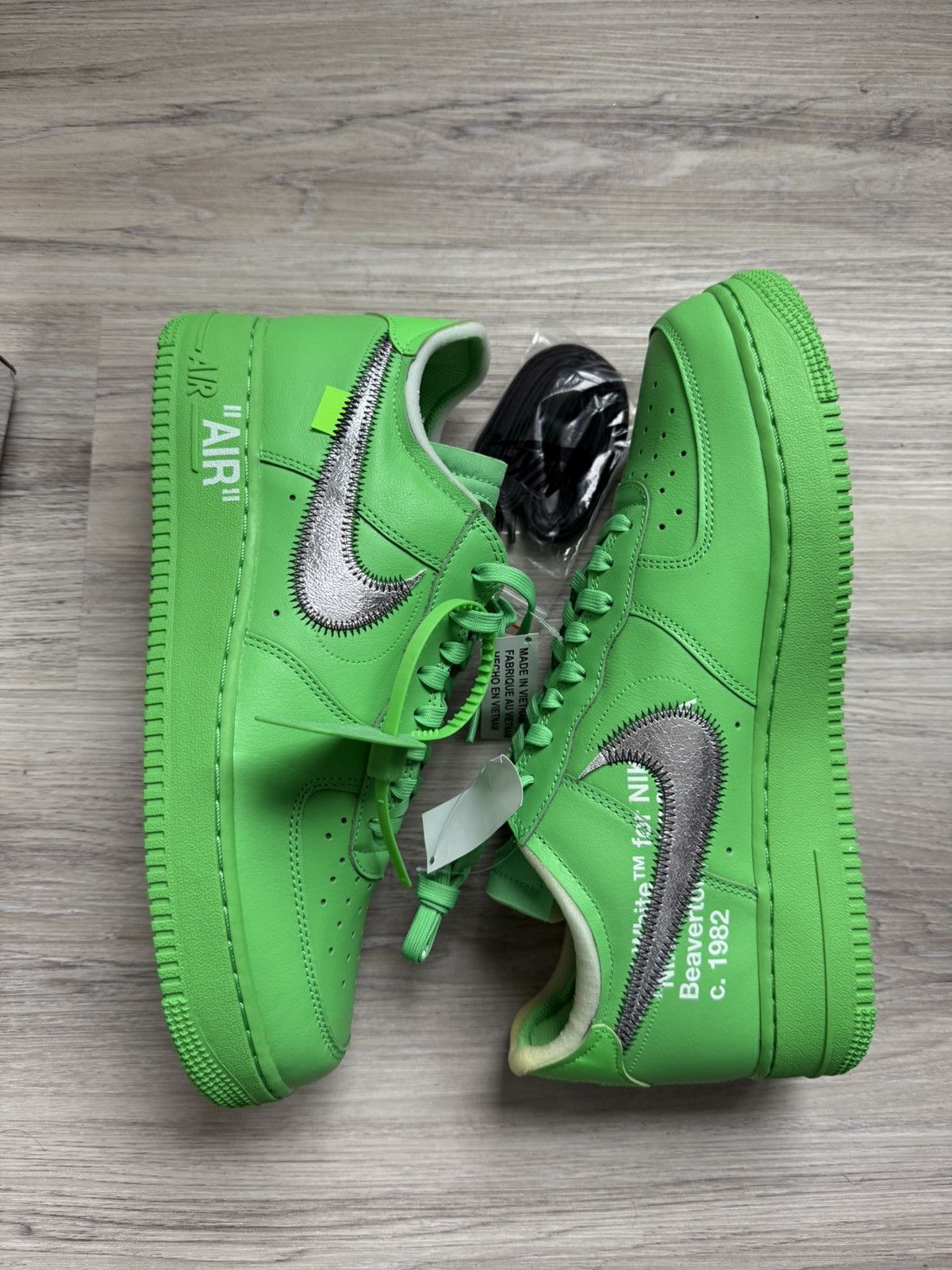 Nike Off White Nike Air Force 1 ‘Brooklyn Museum’ Size US 11 / EU 44 - 2 Thumbnail