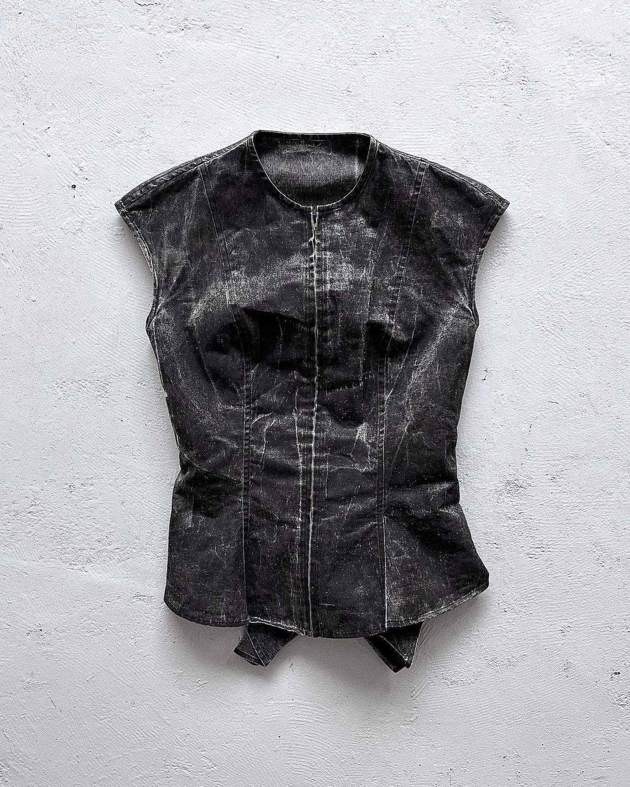 Yohji Yamamoto Yohji Yamamoto 2004SS Linen Blend Vest Size US M / EU 48-50 / 2 - 1 Thumbnail
