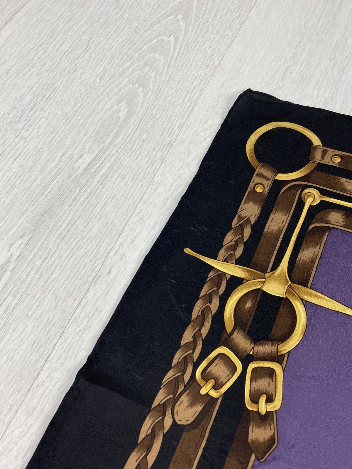 Ralph Lauren Vintage Ralph Lauren Silk Scarf like Versace Burberry Size ONE SIZE - 8 Thumbnail