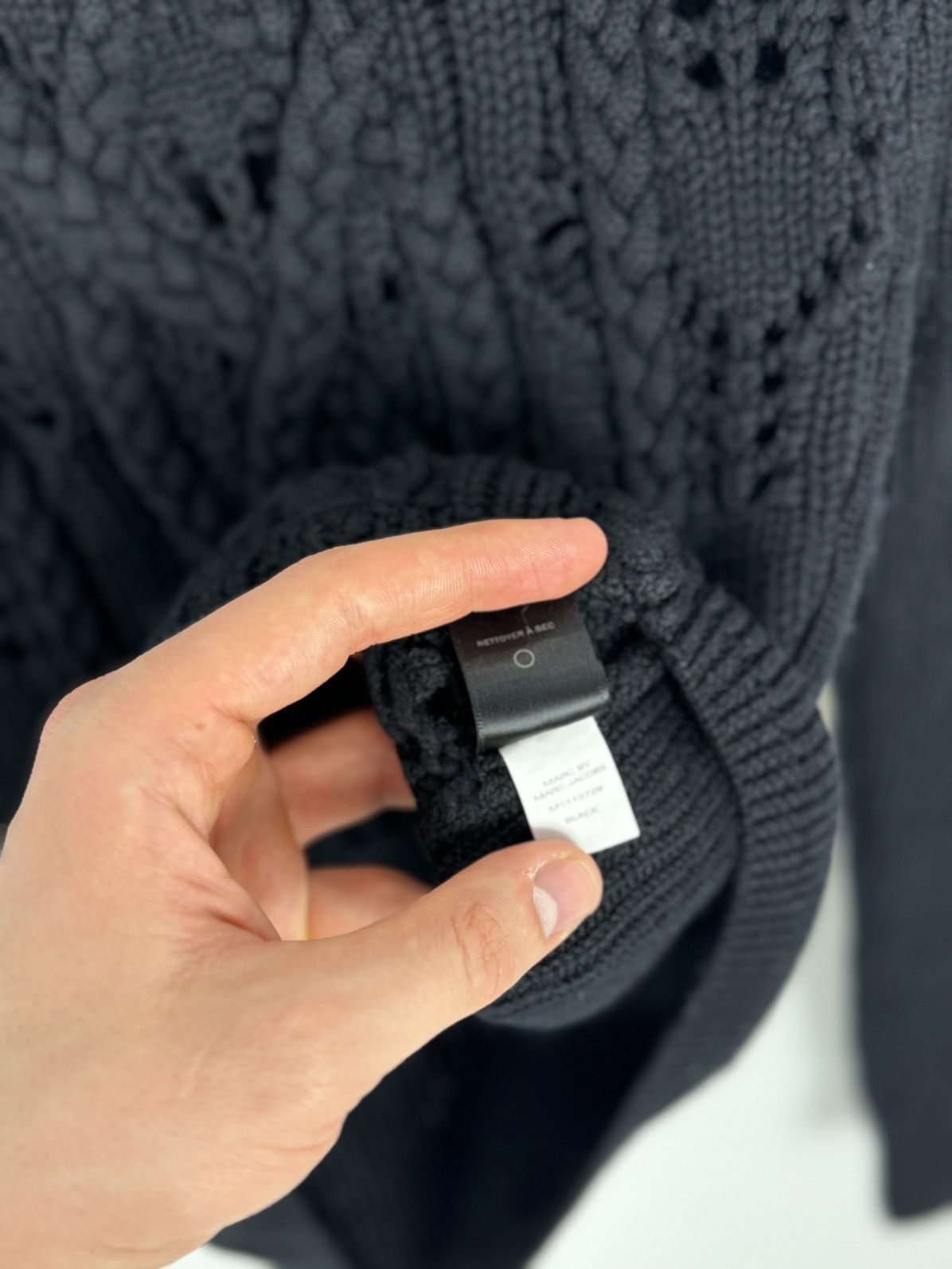Marc by Marc Jacobs Marc by Marc Jacobs Cable Knit Wool Sweater Size XS / US 0-2 / IT 36-38 - 8 Thumbnail