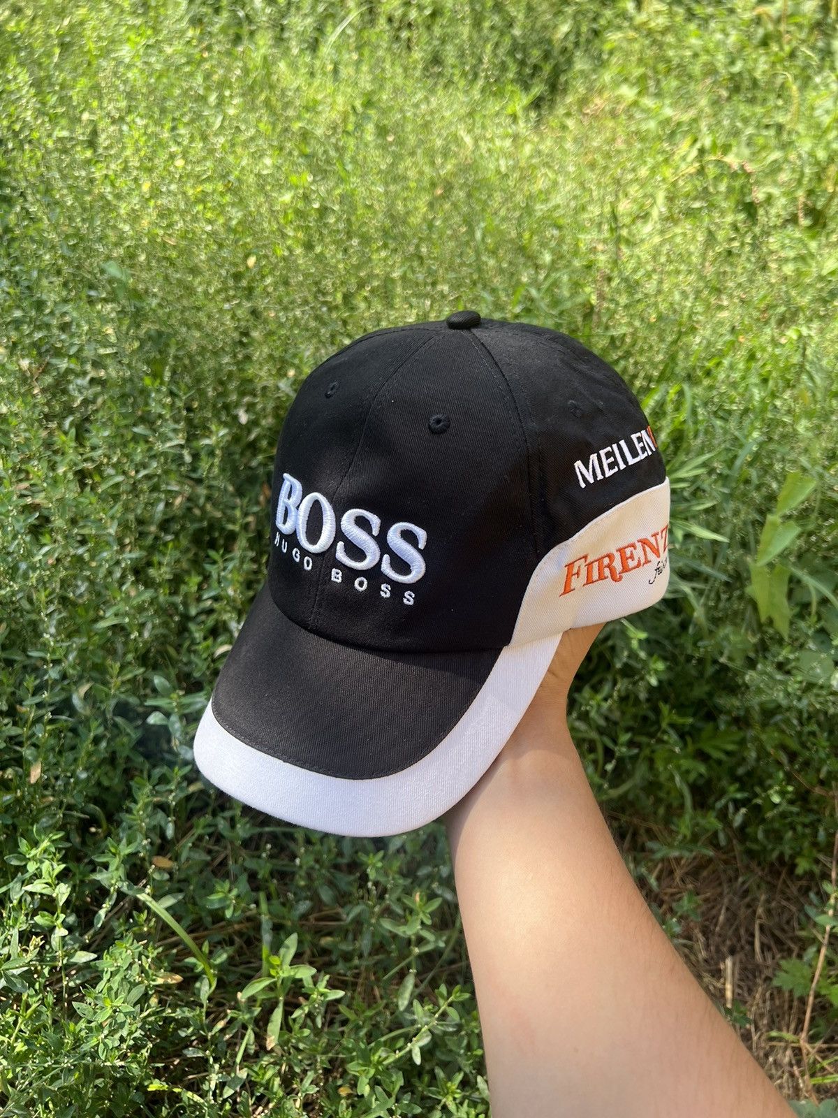 Hugo Boss Vintage Hugo Boss Racing Cap Size ONE SIZE - 1 Thumbnail