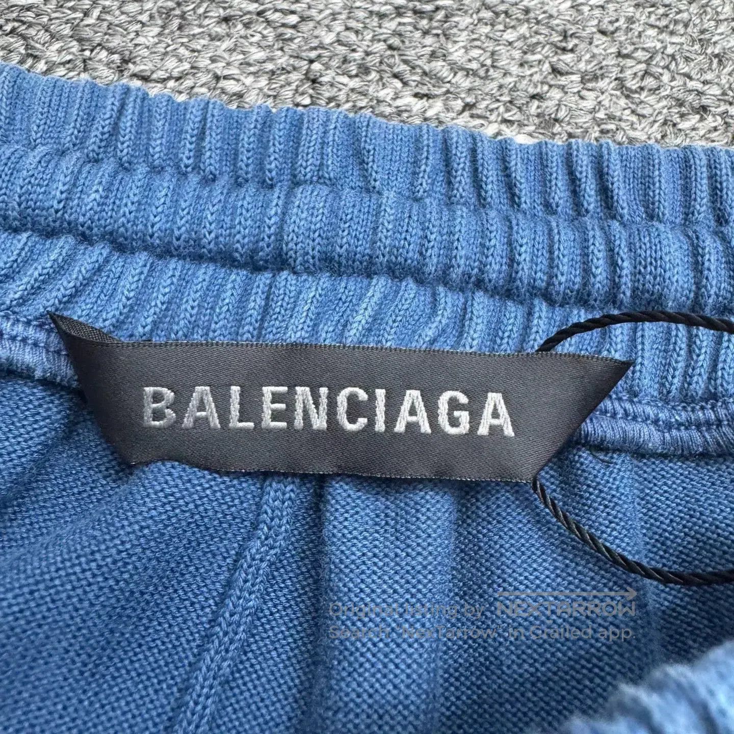 Balenciaga Balenciaga Flame Double Ring Embroidered Shorts. Size US 26 / EU 42 - 3 Thumbnail