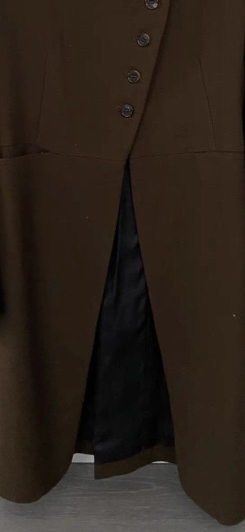Ann Demeulemeester Ann Demeulemeester chevalier-style, diagonally buttoned coat Size XS / US 0-2 / IT 36-38 - 2 Thumbnail