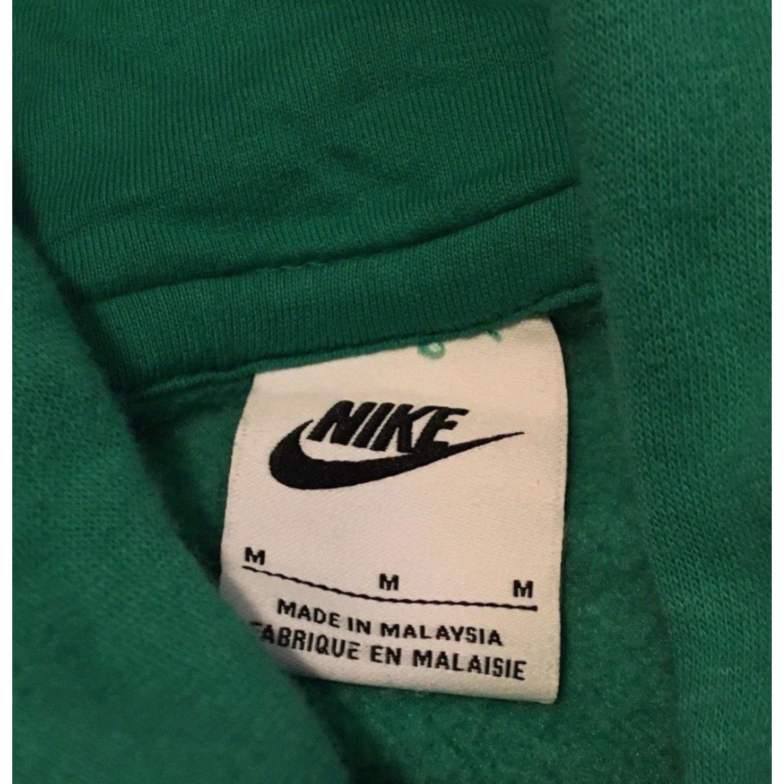 Nike VINTAGE Nike Center Swoosh Oversized Boxy Hoodie M Womens Green 90s Grunge Travis Scott Nike ACG Sweatshirt 80s 90s Retro Basketball Pullover Size M / US 6-8 / IT 42-44 - 5 Thumbnail