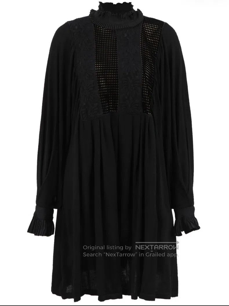 Fendi Fendi Black Grid Patchwork Dress Size XS / US 0-2 / IT 36-38 - 1 Thumbnail