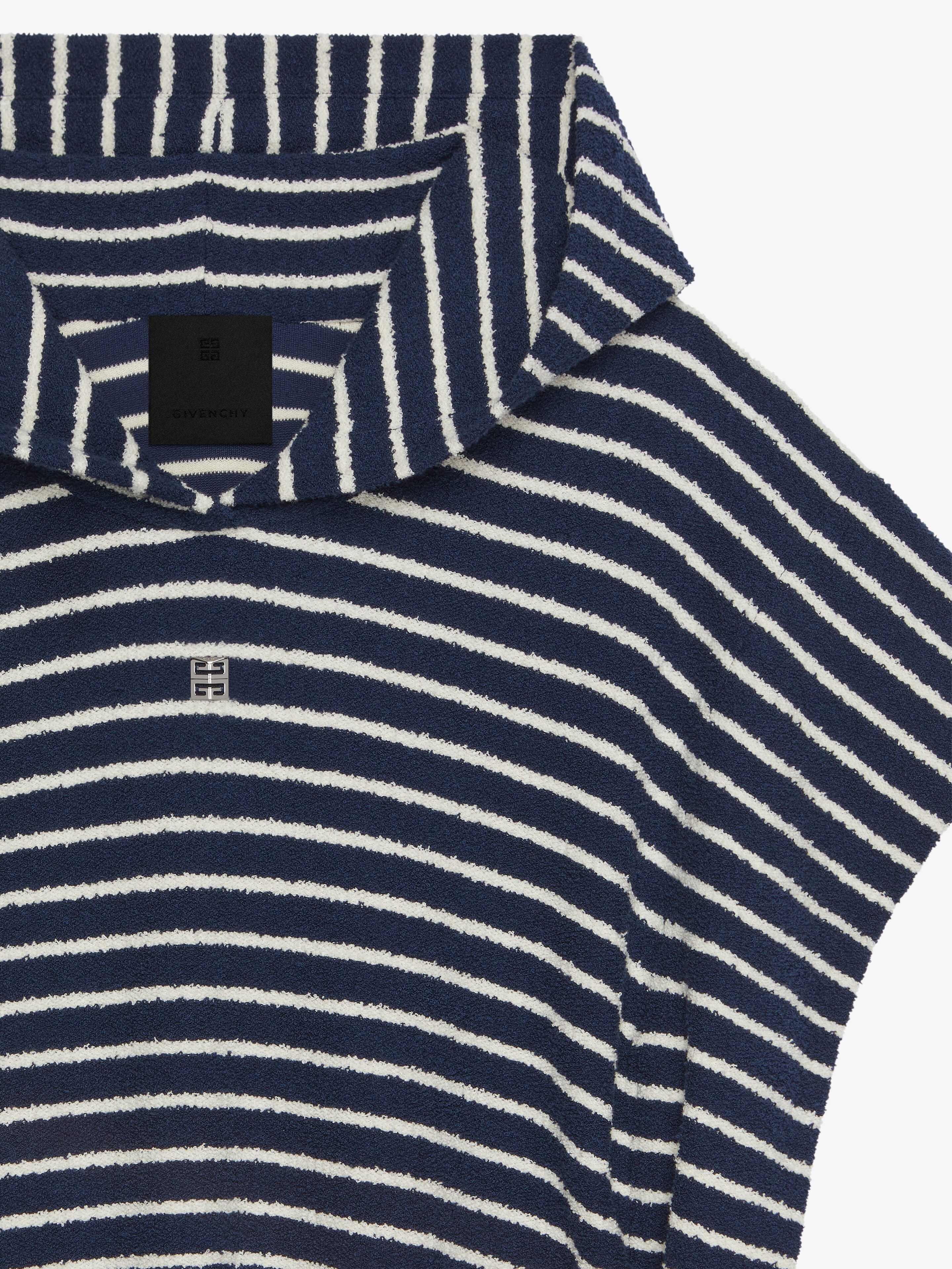 Givenchy o1srvl11e0725 Poncho in Blue/White Size S / US 4 / IT 40 - 2 Thumbnail