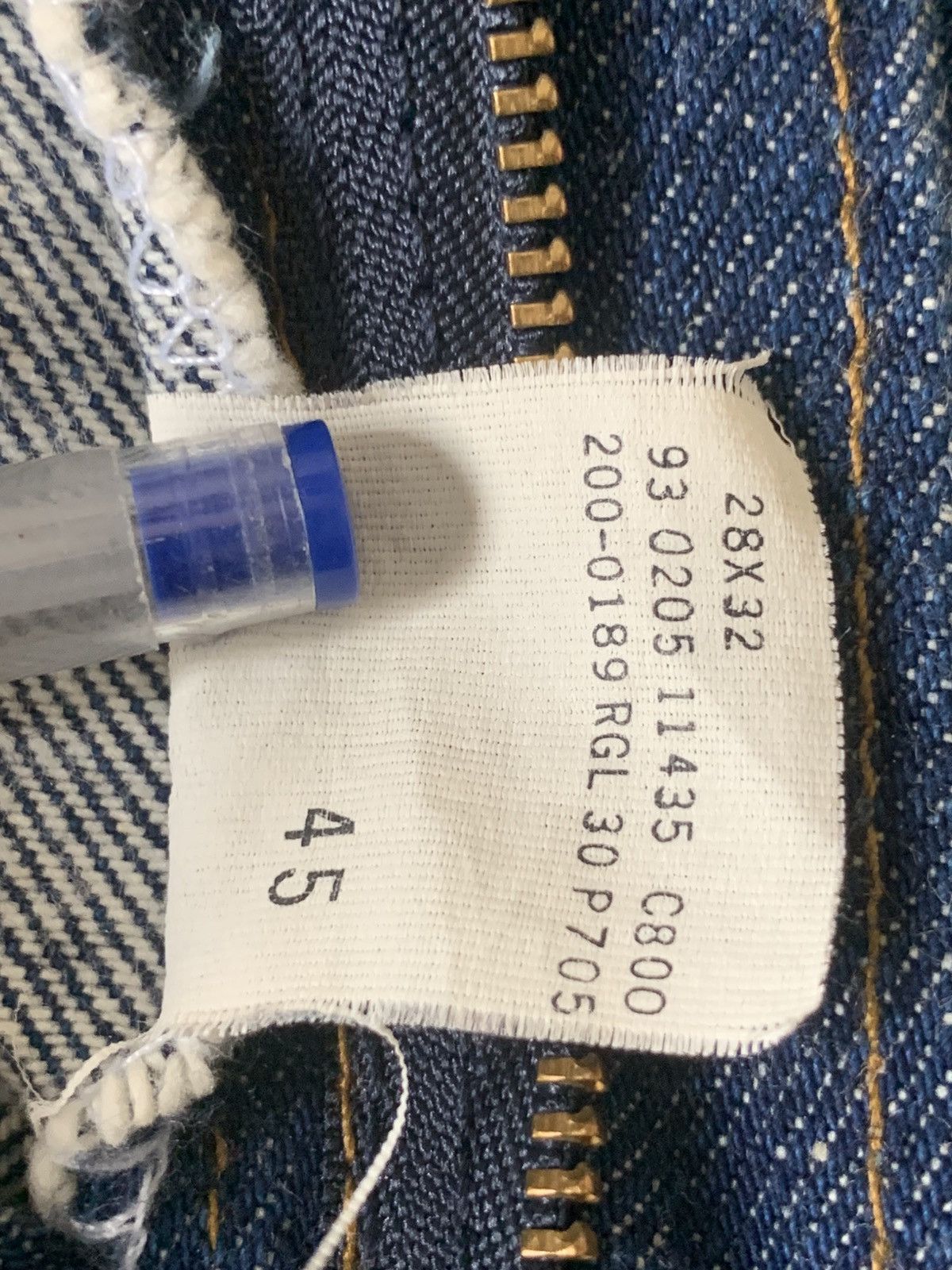 Lee × Vintage Rare.. Vintage 90s Lee Denim Jeans Pants Made In USA Size US 26 / EU 42 - 21 Thumbnail