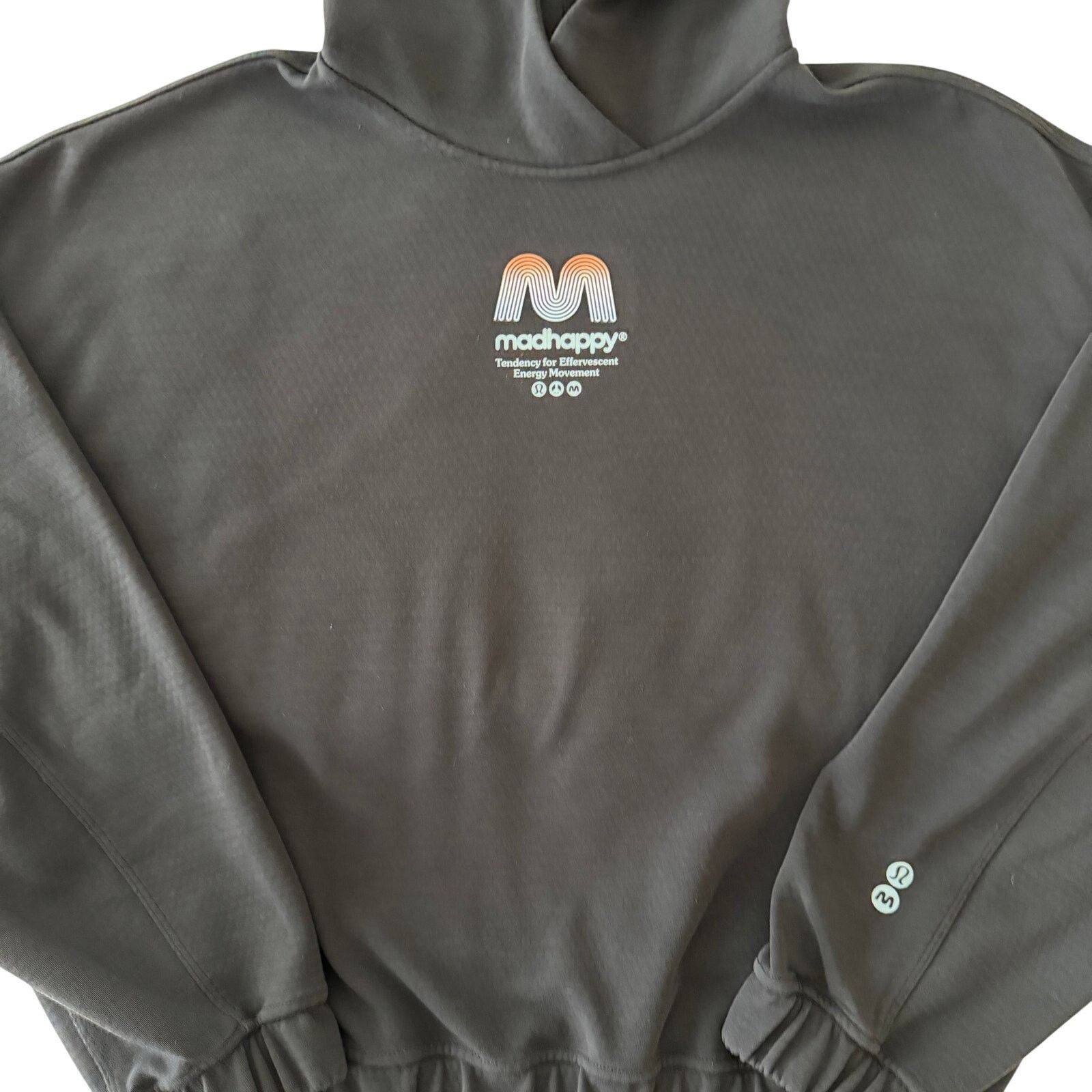 Lululemon Lululemon x Madhappy Relaxed Cropped Hoodie - Black - Size 6 Size M / US 6-8 / IT 42-44 - 8 Thumbnail