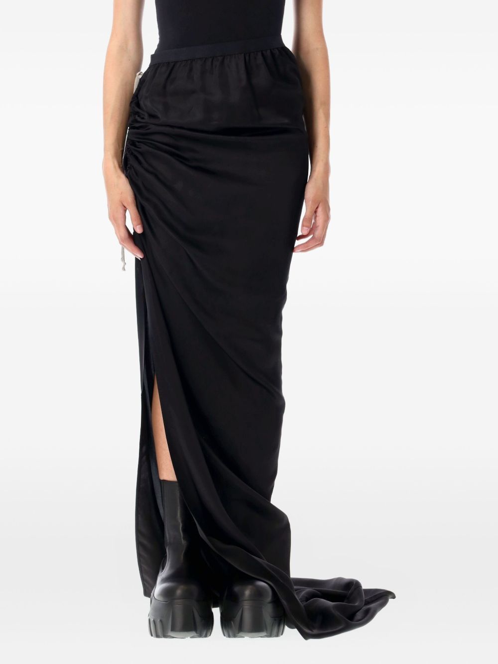 Rick Owens LONG SKIRT Size 27" / US 4 / IT 40 - 1 Thumbnail