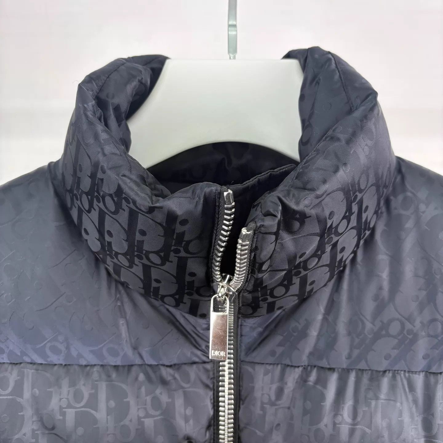 Dior Dior Black All Over Logo Puffer Jacket Size 44 New Size US S / EU 44-46 / 1 - 3 Thumbnail