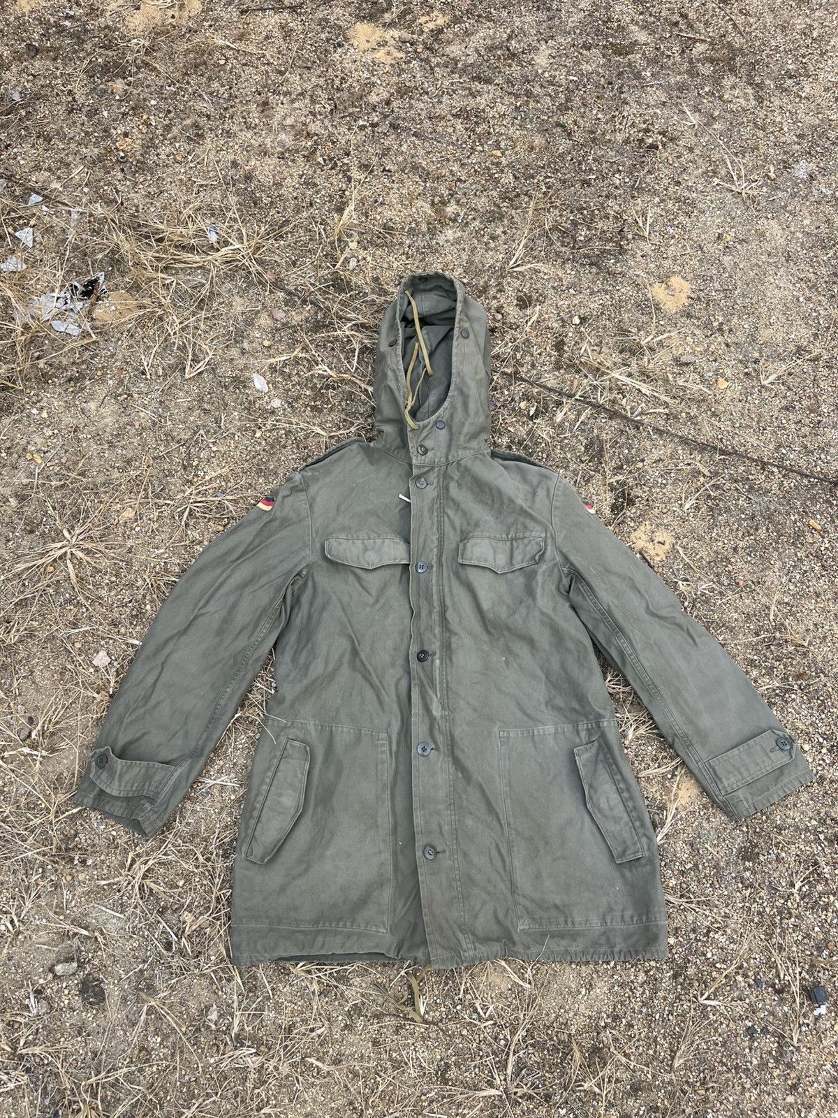 Vintage Vintage 70s German Army Size US L / EU 52-54 / 3 - 2 Thumbnail