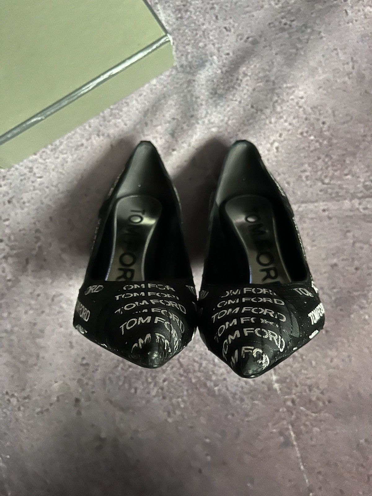 Tom Ford Tom Ford Label Covered T Screw Pointed Toe Size US 6.5 / IT 36.5 - 8 Thumbnail