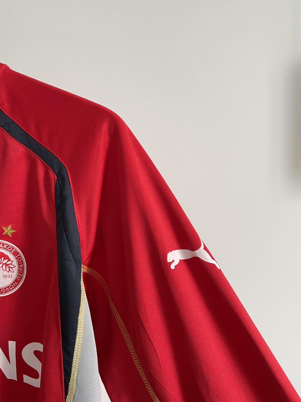 Puma Vintage Puma Olympiacos 2005/2006 Goalkeeper Football Shirt Size US S / EU 44-46 / 1 - 6 Thumbnail