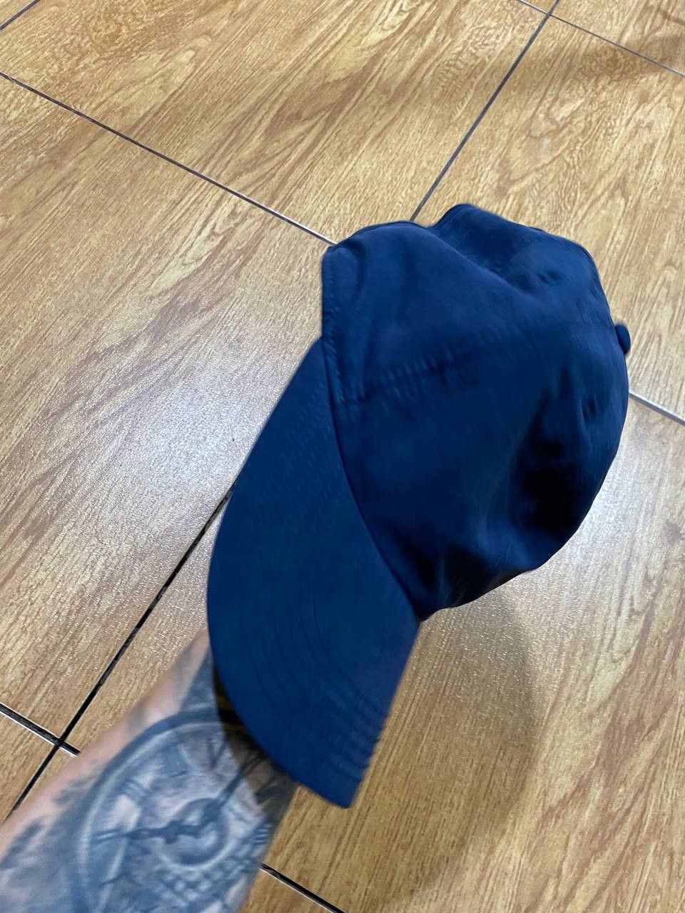 Nike Nike Hats Vintage metal logo Cap Y2K blue streetwear Size ONE SIZE - 5 Thumbnail