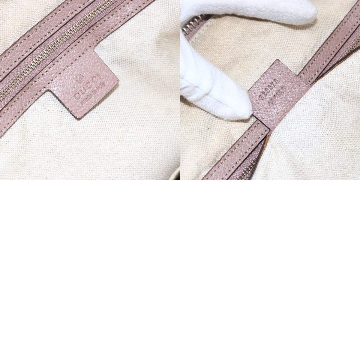 Gucci GUCCI GG Canvas Shoulder Bag Beige Gold Size ONE SIZE - 13 Thumbnail