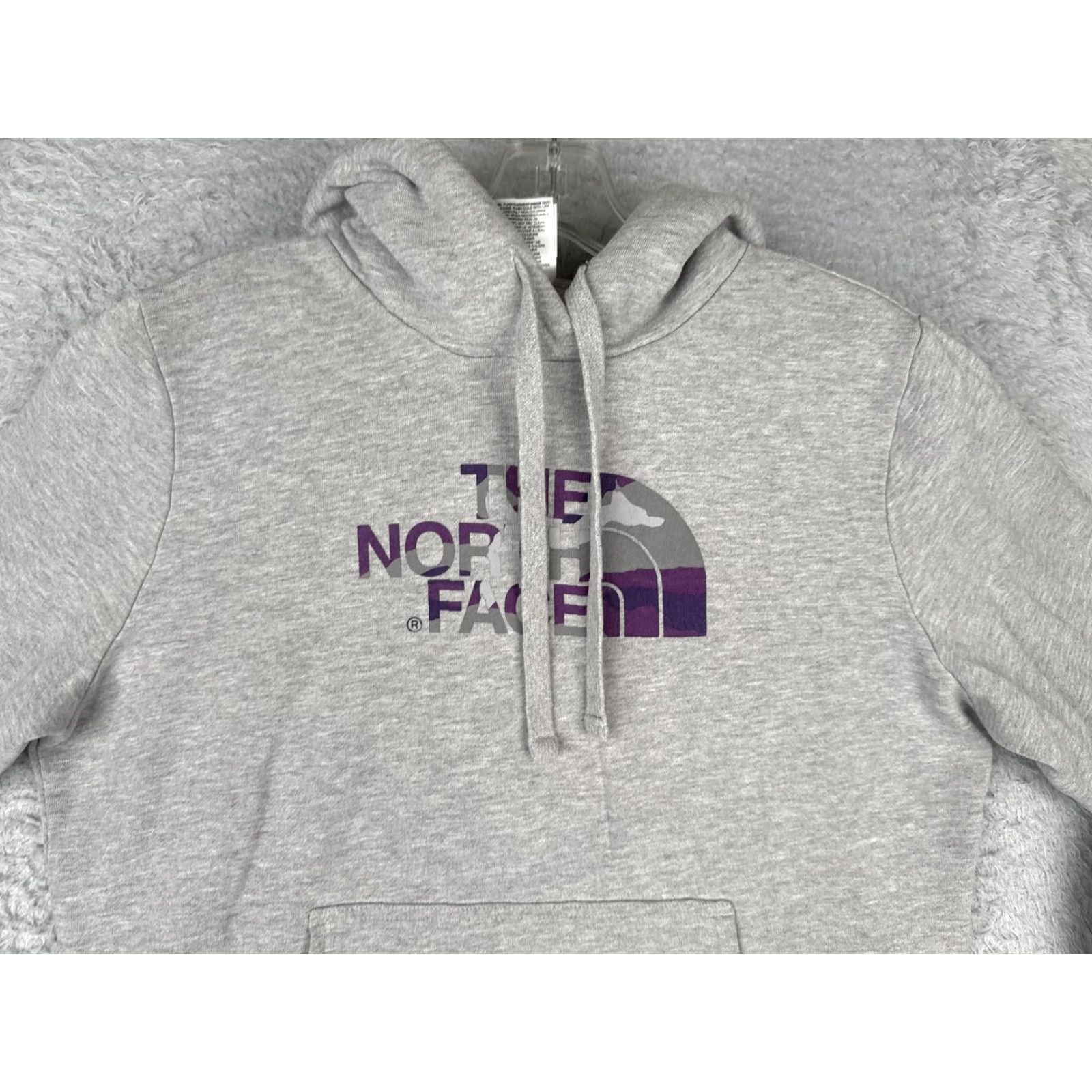 The North Face The North Face Hoodie Womens L Gray Half Dome Logo Pullover Sweatshirt Size L / US 10 / IT 46 - 4 Thumbnail