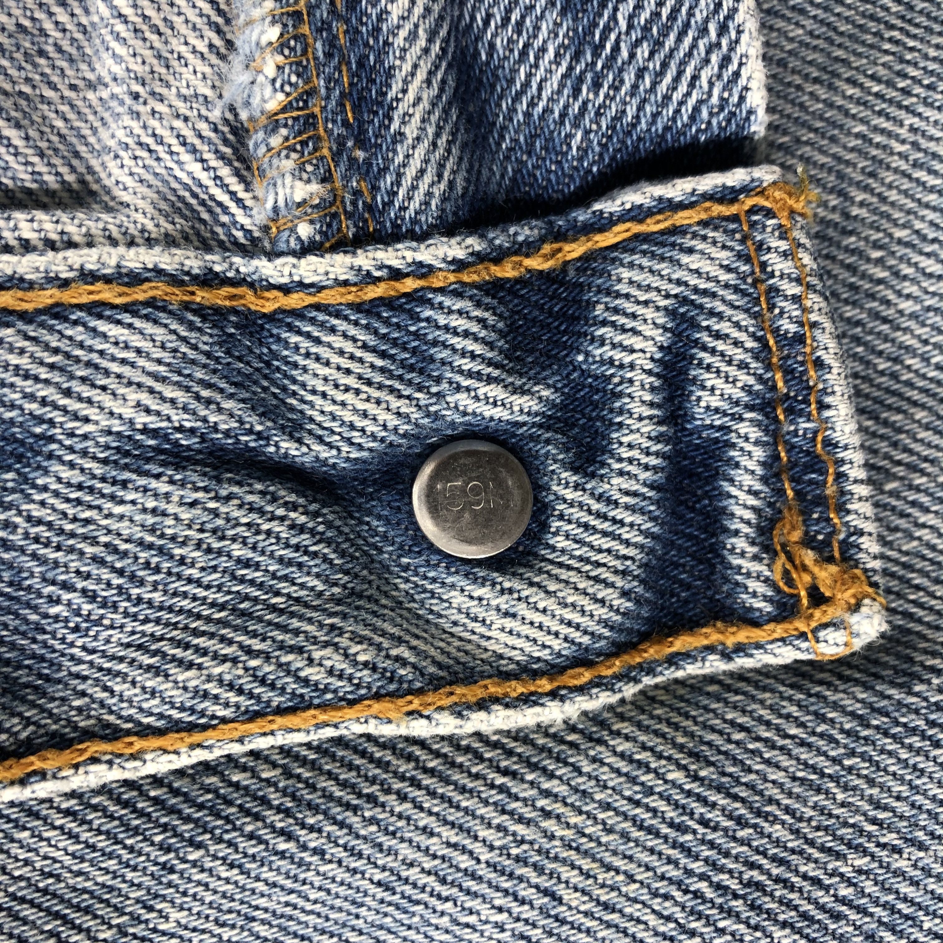 Levi's 90s Vintage Blue Wash Levis 550 Jeans-J2659 Size US 36 / EU 52 - 9 Thumbnail