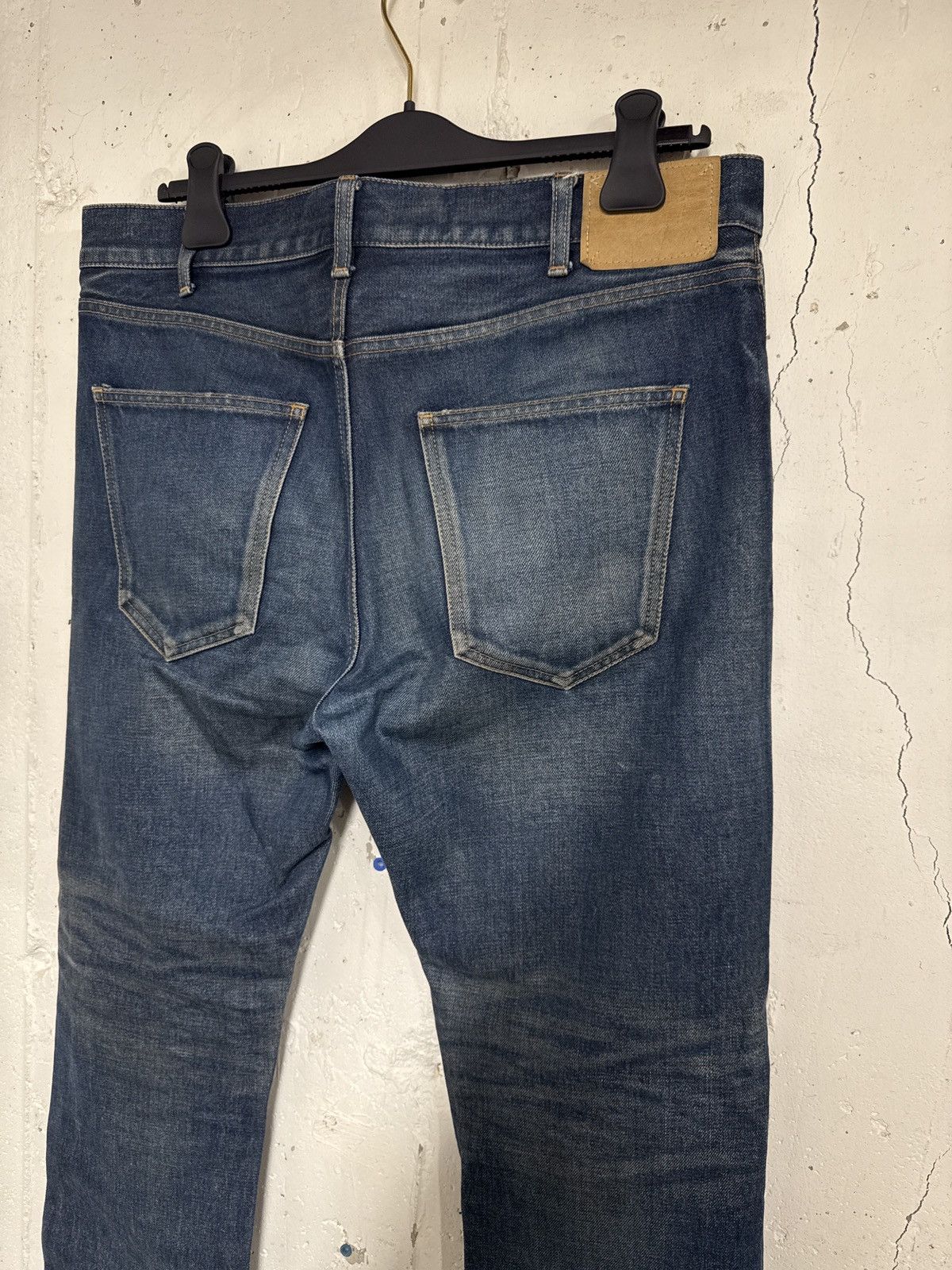 Celine Celine Dark Denim Jeans 31 Size US 31 - 4 Thumbnail