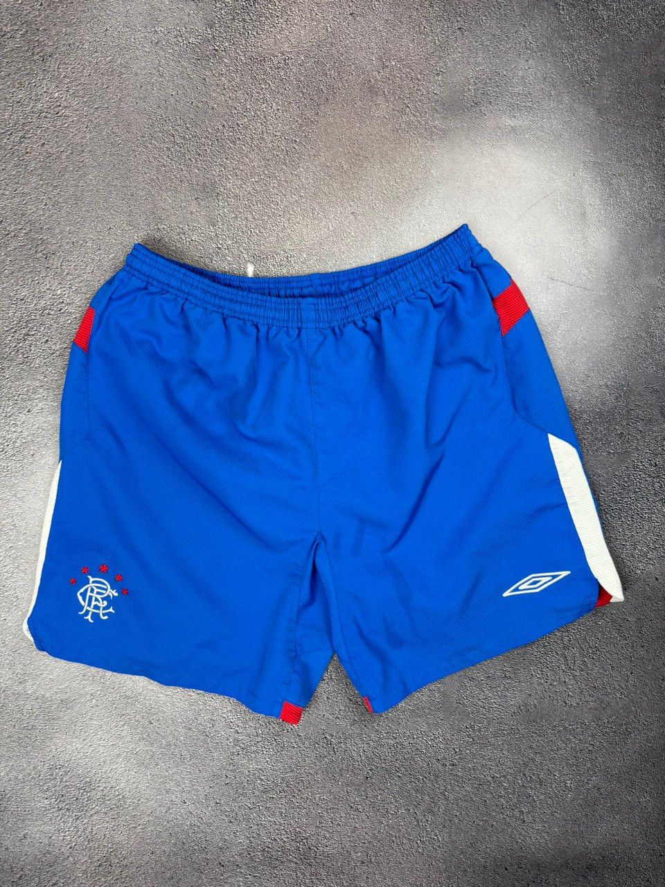Supreme × Umbro Supreme x Umbro Knit Soccer short blue/white | Grailed