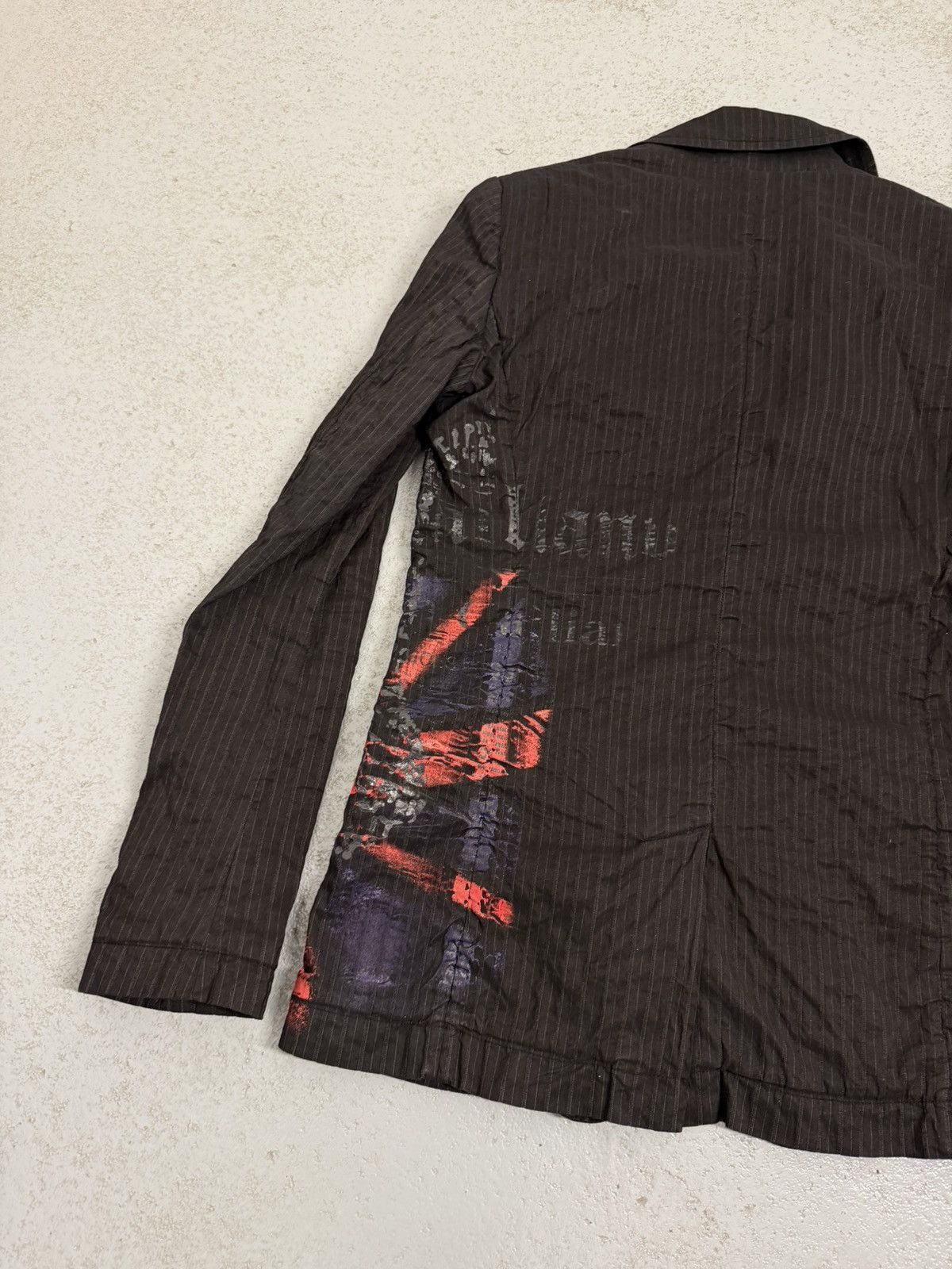 John Galliano Vintage John Galliano United Kingdom Flag Blazer Size M / US 6-8 / IT 42-44 - 13 Thumbnail