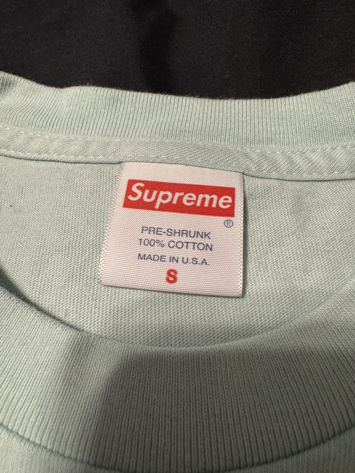 Supreme Supreme Bed Tee - Light Teal - Small Size US S / EU 44-46 / 1 - 4 Thumbnail