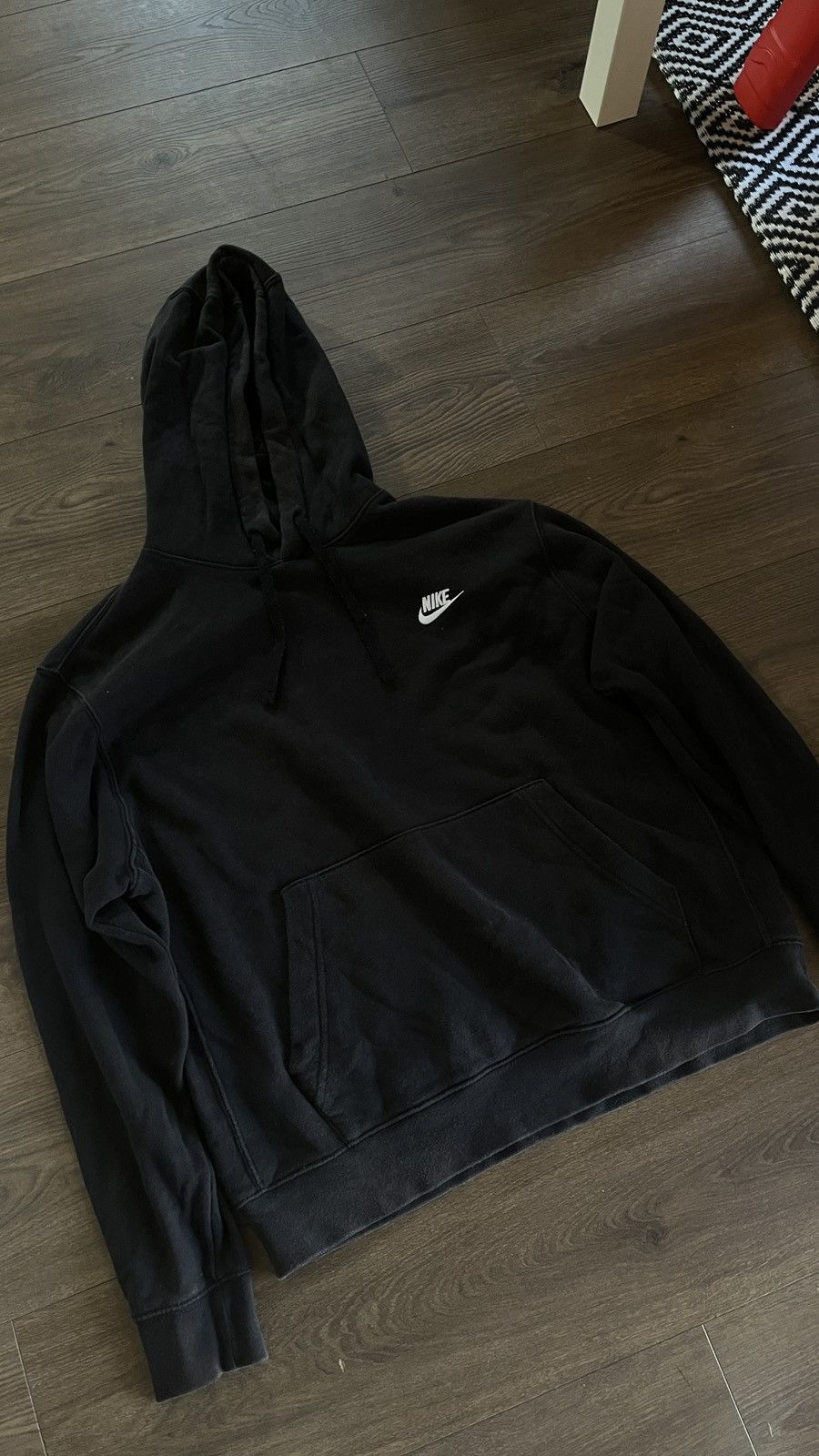 Nike Black Nike Hoodie Size US L / EU 52-54 / 3 - 1 Thumbnail