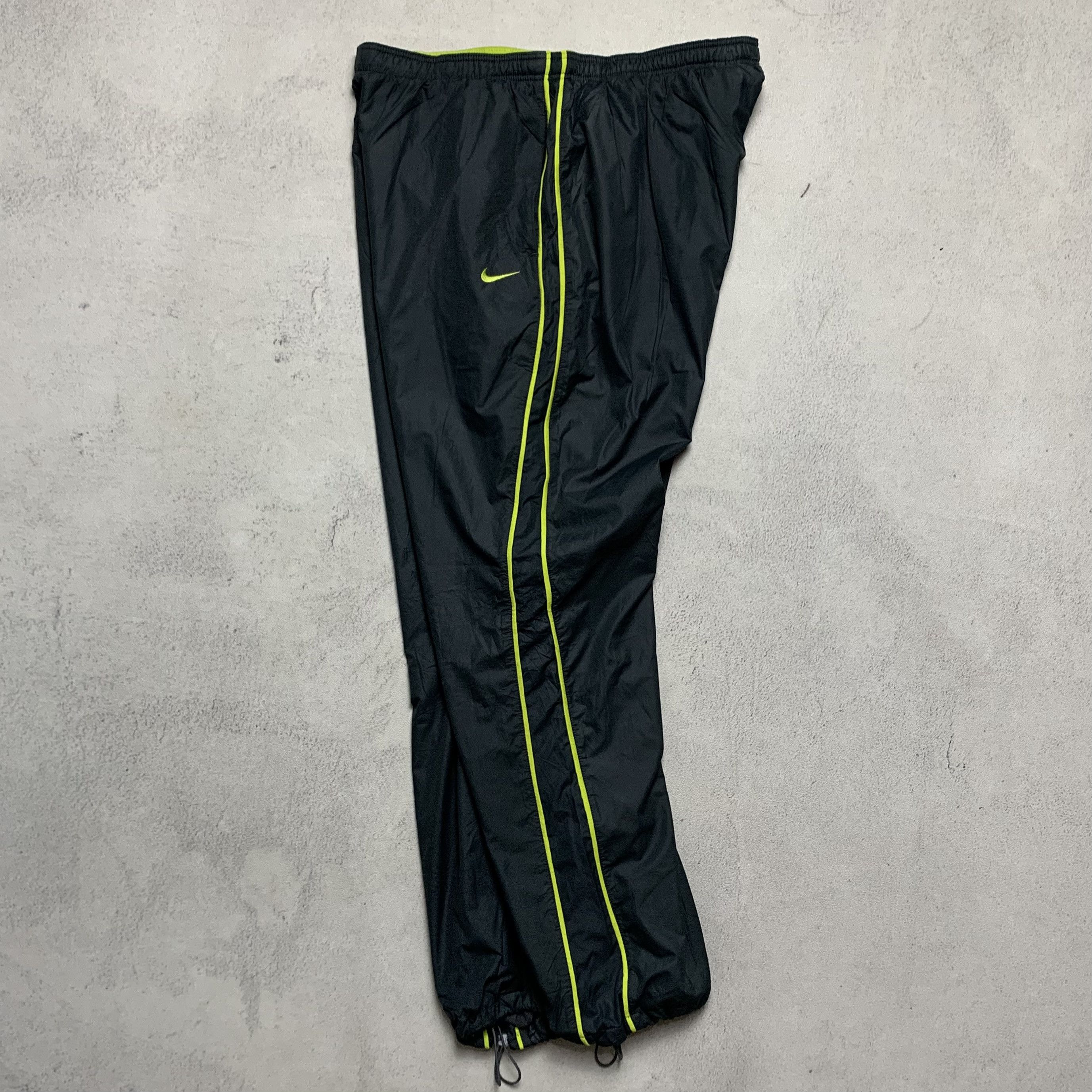 Nike Track Pants Y2K 2000s Baggy Drill Parachute