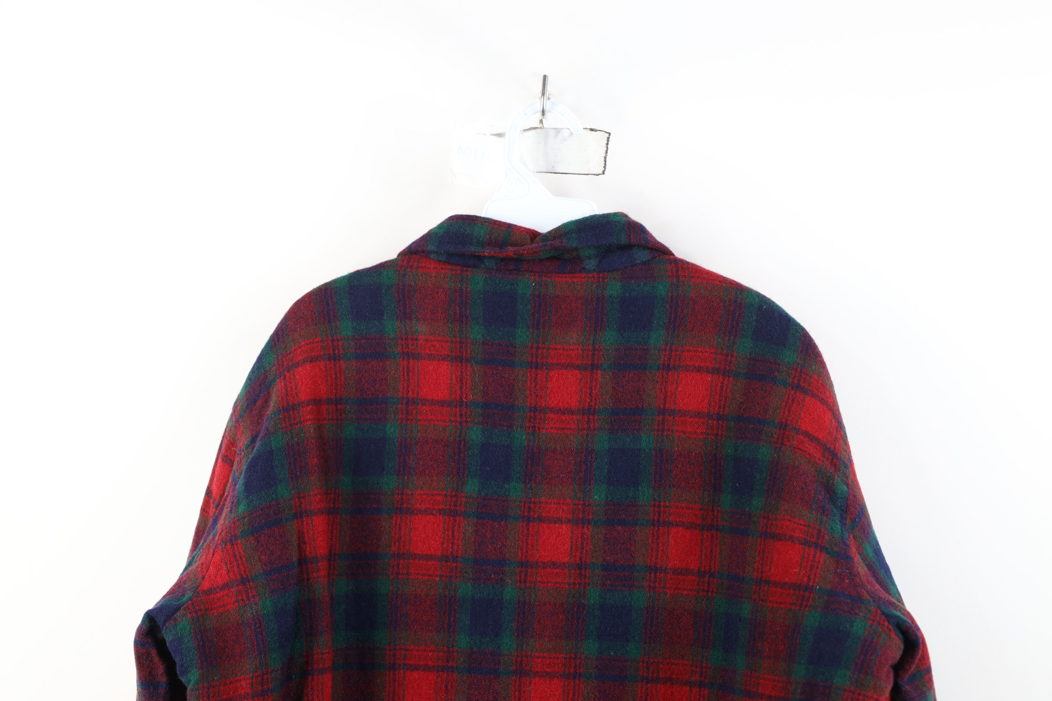 Vintage Vintage 70s Streetwear Quilted Button Shirt Jacket Jac Shirt Size US XL / EU 56 / 4 - 14 Thumbnail