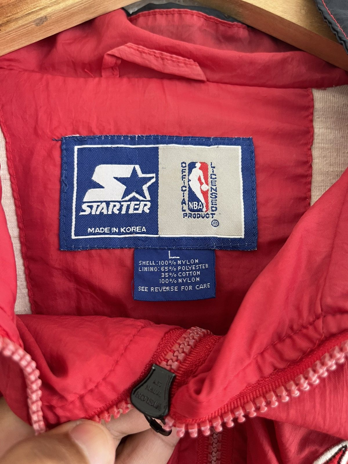 Starter Vintage Starter Chicago Bulls Jacket Size US L / EU 52-54 / 3 - 5 Thumbnail