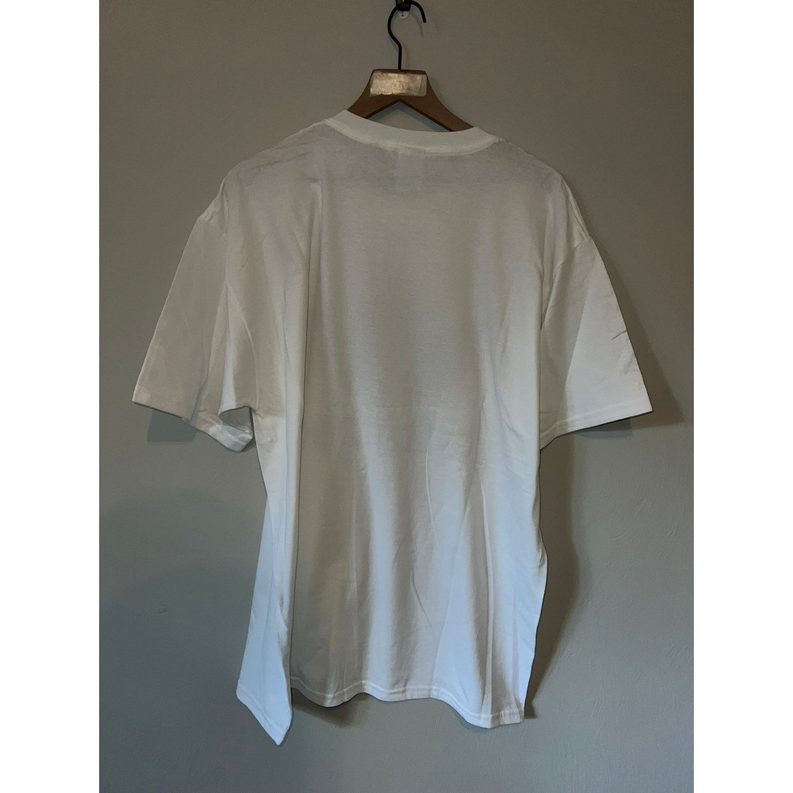 Gildan Y2K Addicted Adidas Weed Marijuana Smoke White Shirt 2000s M Size US XL / EU 56 / 4 - 6 Thumbnail