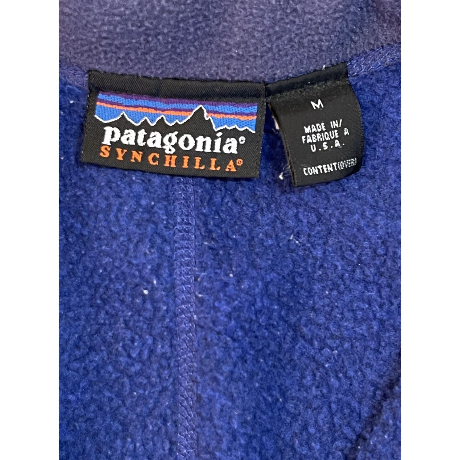 Patagonia VINTAGE Patagonia Jacket Deep Pile Fleece Gorpcore Rythm Ski USA Mens M Full Zip Size US M / EU 48-50 / 2 - 3 Thumbnail