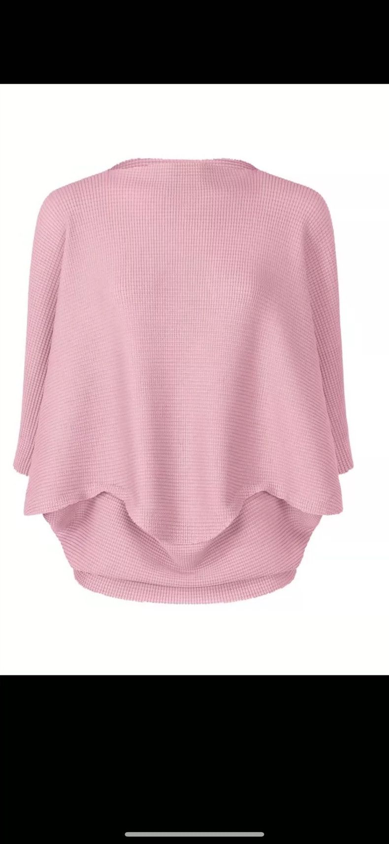 Other Issey Miyake size:one size Pink top with short sleeves Size XS / US 0-2 / IT 36-38 - 2 Thumbnail