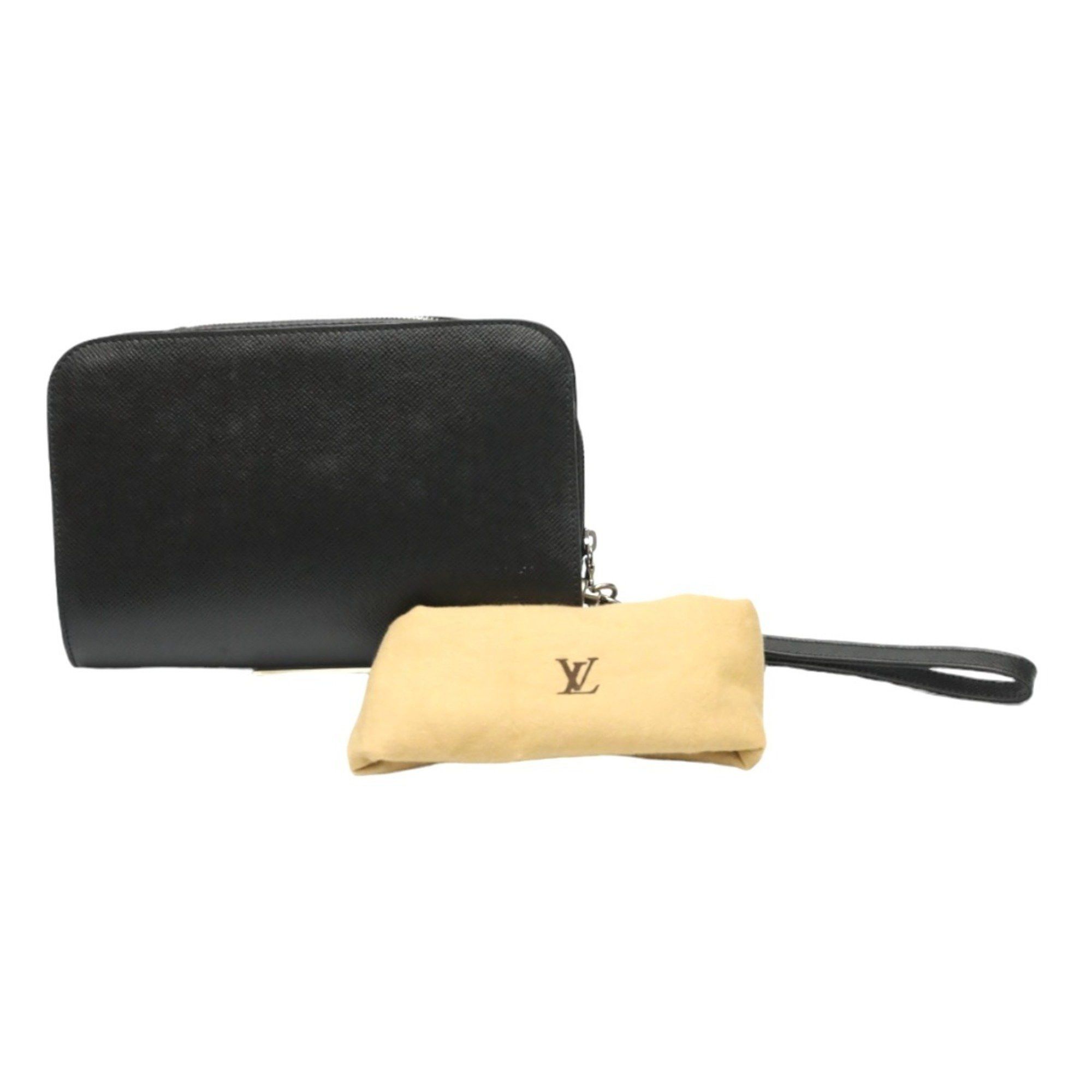 Louis Vuitton Louis Vuitton Second Bag Taiga Baikal Aldwaz M30182 Black LV Size ONE SIZE - 1 Thumbnail