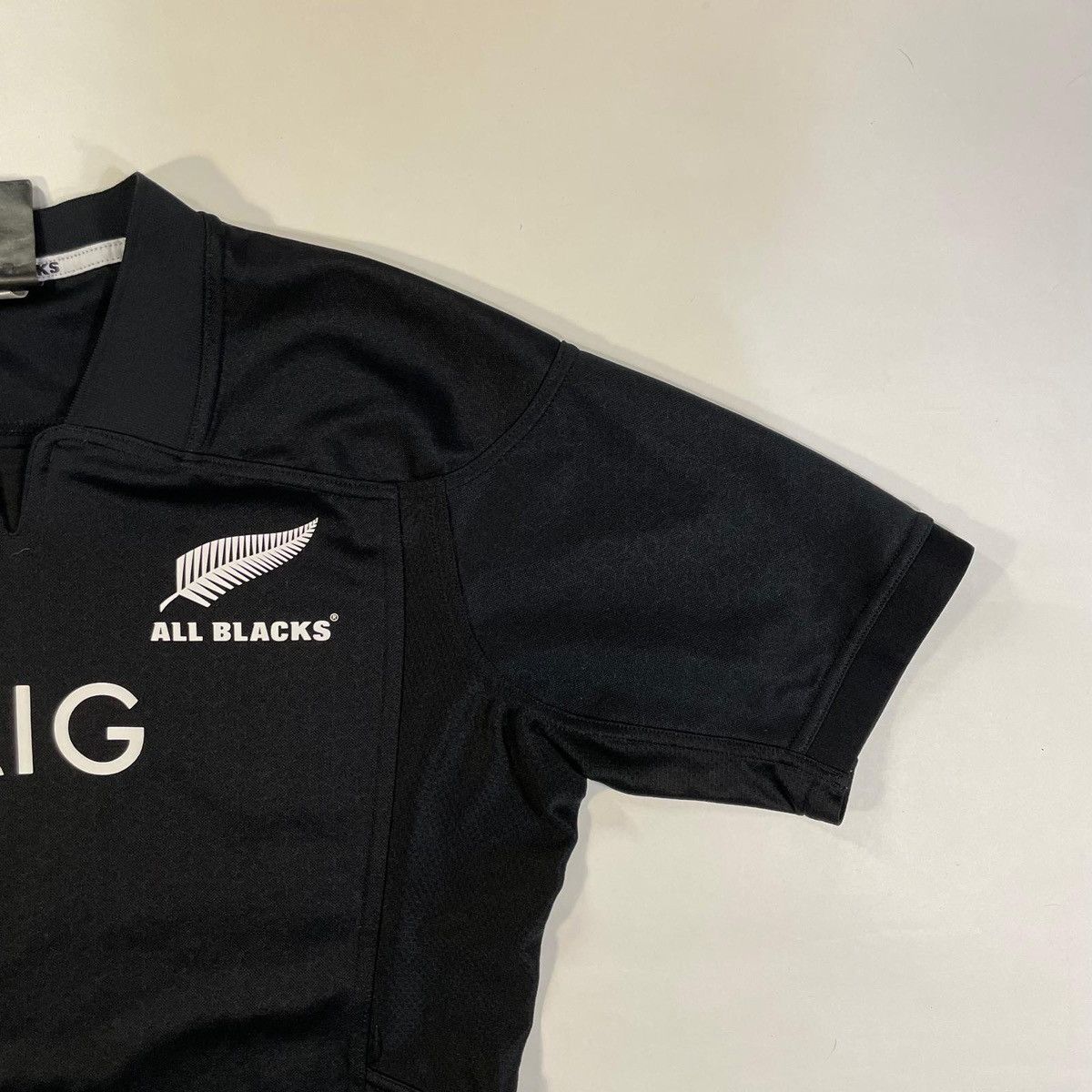 Adidas Black Adidas All Blacks jersey t-shirt y2k rugby New Zealand Size US L / EU 52-54 / 3 - 3 Thumbnail