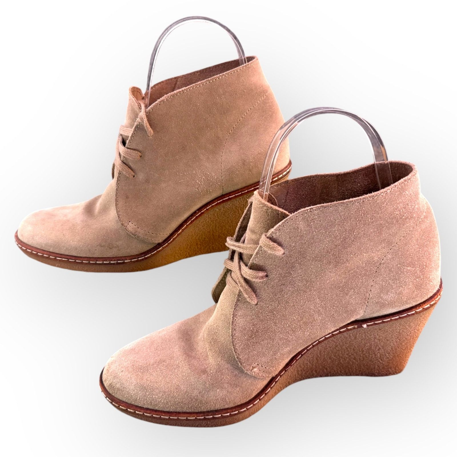 J.Crew J.Crew MacAlister 3" Wedge Booties Italian Leather | Sz 5 Size US 5 / IT 35 - 5 Thumbnail
