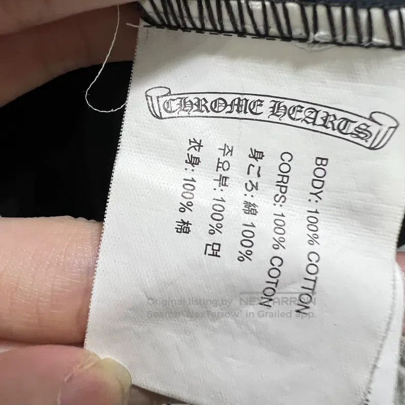 Chrome Hearts CHROME HEARTS Size M Short - sleeved t - shirt Size US M / EU 48-50 / 2 - 3 Thumbnail